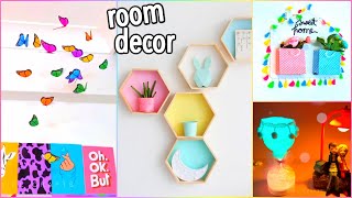 10 DIY  BEAUTIFUL ROOM DECOR HACKS AND CRAFTS  Viral Tik Tok Room Decor Ideas [upl. by Werdma]