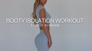 BOOTY ISOLATION WORKOUT big burn worth it [upl. by Anu]