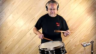 Wilcoxon Solos 9396 from The All American Drummer [upl. by Ezalb577]