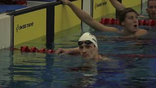 Josh Parent Comes Up Against Olympic Hopeful Zane Grothe  Men’s 1500m Freestyle [upl. by Brader225]