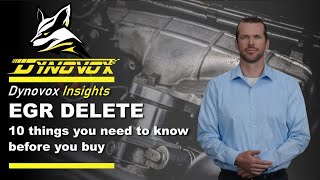 Dynovox Insights丨10 Things You Need to Know Before Buying an EGR Delete Kit [upl. by Nelon]