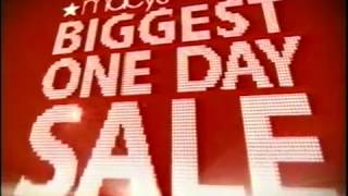 November 2007  Big 1Day Sale at Macys [upl. by Pejsach]