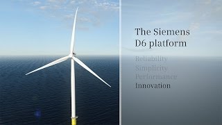 Siemens Wind Power D6 Platform Animation [upl. by Shulins]