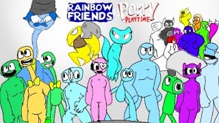 Rainbow friends vs Poppy playtime part 6 The new Rainbow friends [upl. by Eiramyma]