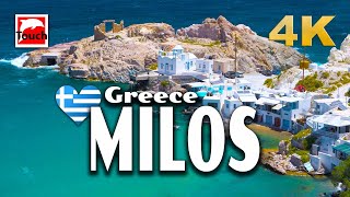 MILOS Μήλος Greece 4K ► Top Places amp Secret Beaches in Europe touchgreece [upl. by Cristabel983]