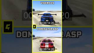 GTA 5  VIGERO ZX vs DOMINATOR ASP [upl. by Tenneb]