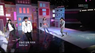 GDampTOP0213SBS Inkigayo집에 가지마Dont Leave [upl. by Cuda]