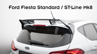 Ford Fiesta Standard  STLine Mk8 Spoiler Assembly Instruction  Maxtonized [upl. by Enyrat]