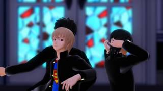 【銀魂 MMD】 真選組 3人 Masked bitcH [upl. by Waylen]