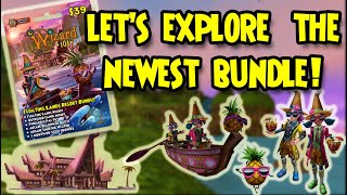 Wizard101 amp Pirate101 🟣 FLOATING LANDS RESORT BUNDLE  LETS EXPLORE [upl. by Luahs]