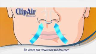 ClipAir dilatateur nasal pour mieux respirer et moins ronfler [upl. by Vida]