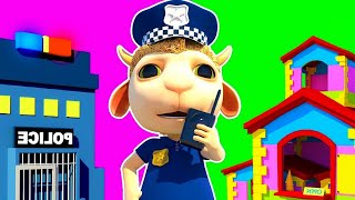 Police Officer  Babys Helper  Patrol Mission  Funny Cartoon for Kids  Rescue Team Adventures [upl. by Tisbe]