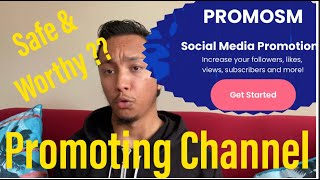 PromoSM for Promoting YouTube Channel Is PromoSM Real or Fake PromoSM to Promote [upl. by Miharbi]