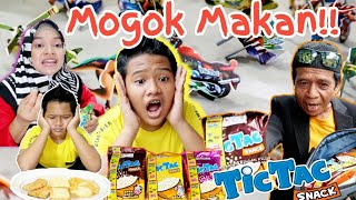 DRAMA EYBEL MOGOK MAKAN  TicTac Snack  eybel channel [upl. by Yirinec]