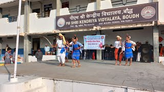 tribal song by students of class 9 of PM Shri KV Boudh [upl. by Benge315]