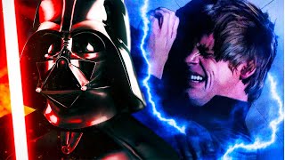 Why Vader ONLY Turned When Palpatine Attacked Luke CANON amp LEGENDS [upl. by Durtschi]