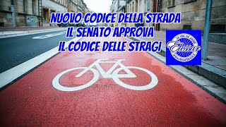 Approvato il nuovo Codice della strada [upl. by Aicire]