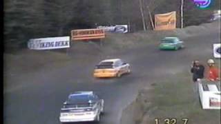 Rallycross EM i DIV I Lyngås 1991 [upl. by Lalittah395]