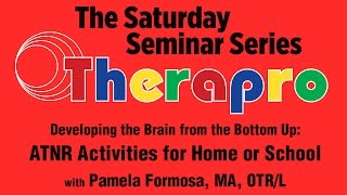 Developing the Brain from the Bottom Up ATNR Activities Therapro Seminars  Apr 25 201 [upl. by Nnyw]