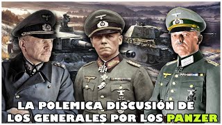 La POLÉMICA DISCUSIÓN DE LOS GENERALES ALEMANES por los PANZER en NORMANDÍA  Rommel vs Rundstedt [upl. by Nosille]