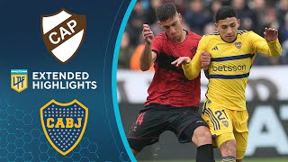 Platense vs Boca Juniors Extended Highlights  Argentina LPF  CBS Sports Golazo [upl. by Ecerahc]