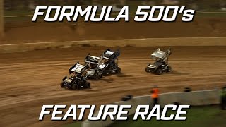 Formula 500s AMain  Archerfield Speedway  04062022 [upl. by Cammi]