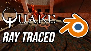 Quake path traced in Blender [upl. by Barnes]