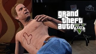 GTA V 44  Bonita Tatuagem de Berinjela GTA 5 em Português PTBR [upl. by Semyaj]