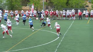 Els Terrassa Reds guanyen lAlicante Sharks 3512 i avancen a les semifinals de la LNFA Sèrie quotBquot [upl. by Vladamir]