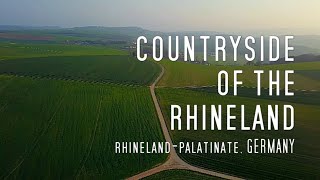 Countryside of the Rhineland  RhinelandPalatinate Germany Landscape Video Series 4KUltra HD [upl. by Reichel]