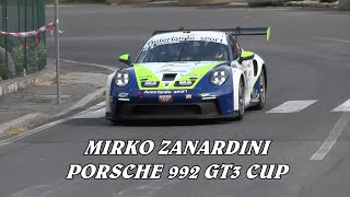 SALITA TROFEO VALLECAMONICA 2023  MIRKO ZANARDINI  PORSCHE 992 GT3 CUP  VIDEOCLIP [upl. by Atul]