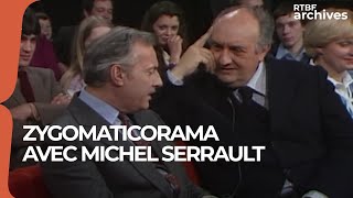 Quand Pierre Tchernia invite Michel Serrault 1980  Zygomaticorama  RTBF Archives [upl. by Ahsinav]