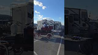 1903 Stearns Driving at Hershey AACA Car Show [upl. by Lafleur]