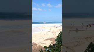 Massive Surge of Water Hits North Shore Nearly Drags Babies Into the Ocean [upl. by Lalla478]