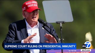 Heres how Supreme Court’s immunity ruling could impact Donald Trump’s criminal cases [upl. by Milah]