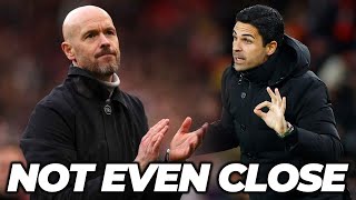 ARTETA IS NOT EVEN CLOSE TO TEN HAG AS A MANAGER ft SaeedTV [upl. by Nari]