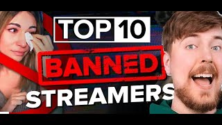 Top 10 Silliest Reasons Streamers Got Banned WHAT [upl. by Hyland]