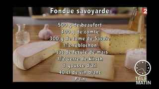 Gourmand  La traditionnelle fondue savoyarde [upl. by Suolevram578]