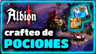 Guía avanzada de CRAFTEO de POCIONES 📑🤔  Albion Online [upl. by Riordan]