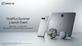 A OnePlus Summer Launch Event [upl. by Anyar]