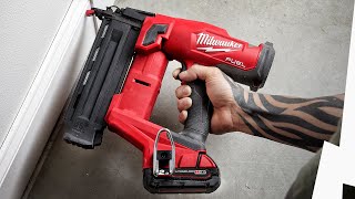 Milwaukee® M18 FUEL™ 18 GS Finish Nailer [upl. by Iaras]