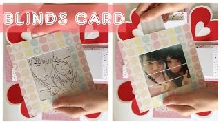 DIY  Blinds Card Tutorial  Explosion Box Idea [upl. by Vance]