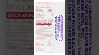 Decaduraboline injection use in hindi viralvideo ias shorts youtubeshorts [upl. by Anailil943]