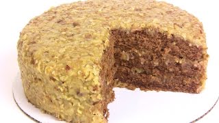 MY Old Fashioned German Chocolate Cake Recipe  STEP BY STEP  Cooking With Carolyn [upl. by Blayne]