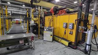 AllSurplus 2003 Husky Dual Platen Injection Mold Machine [upl. by Wichern]