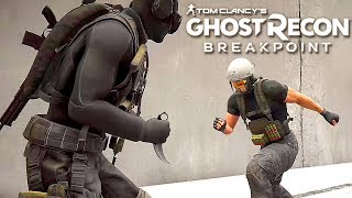 Ghost Recon Breakpoint  Brutal TakedownsMelee Kills CQB Gameplay [upl. by Leorsiy]