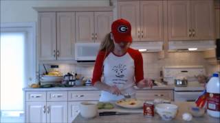 How to Cook Fried Green Tomatoes  The Breakfast Series Cooking with Kimberly [upl. by Itsym]