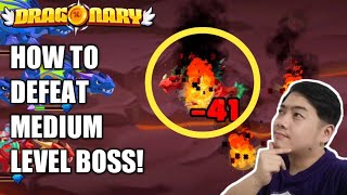 DRAGONARY NFT GAME  HOW TO DEFEAT MEDIUM EMBER MISSION BOSS  EASY WIN WITH 3 RARE DRAGONS [upl. by Elnora]