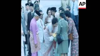 UPITN 11 4 79 BANGLADESH PRESIDENT ZIAUR RAHMAN ARRIVAL [upl. by Agbogla]