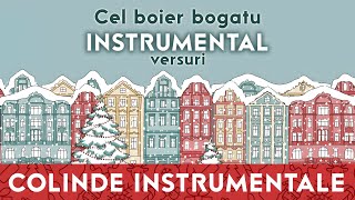 Cel boier bogatu ❄️ INSTRUMENTAL Original karaoke [upl. by Eidarb581]